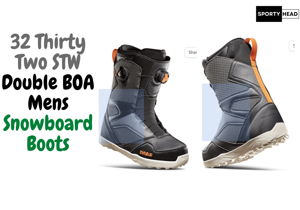 Thirtytwo Stw double boa mens snowboard boots