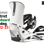 salomon district best snowboard bindings 2022-2023