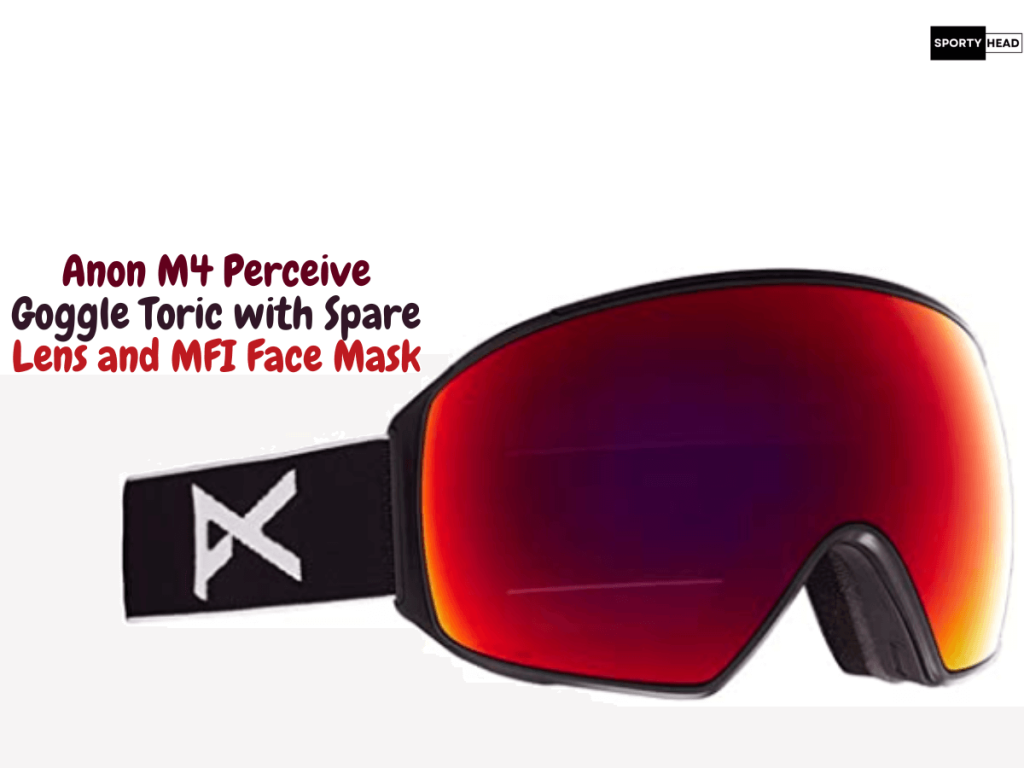 Anon Men's M4 Perceive best snowboard  Goggle 2023