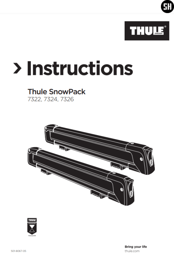 Thule Snowboard Rack INSTALLATION