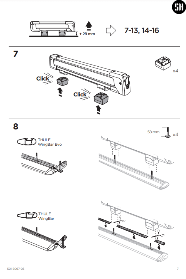 Thule Snowboard Rack INSTALLATION