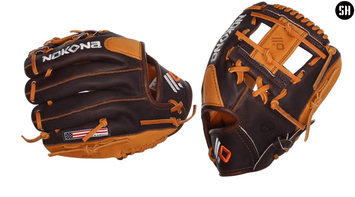 Nokona Alpha Select 10.5" Youth softball Glove S-100I