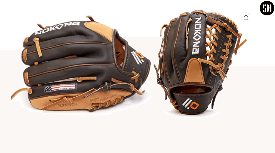 Nokona S-200M Handcrafted Alpha Baseball Gloves one pair