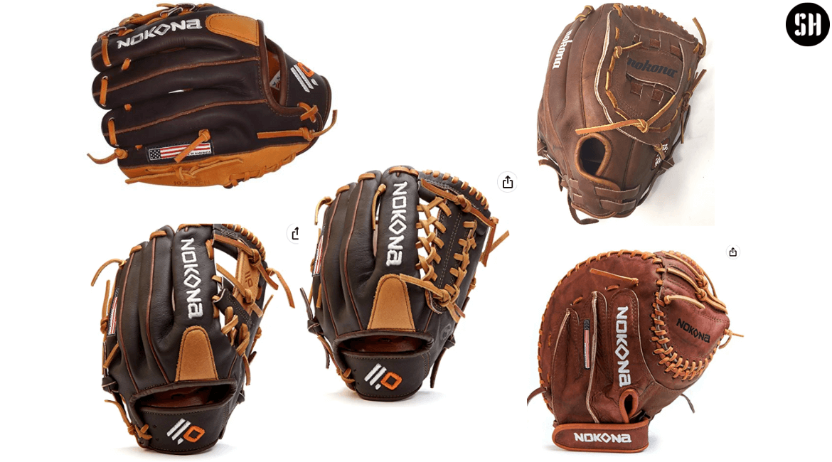 Nokona softball Gloves