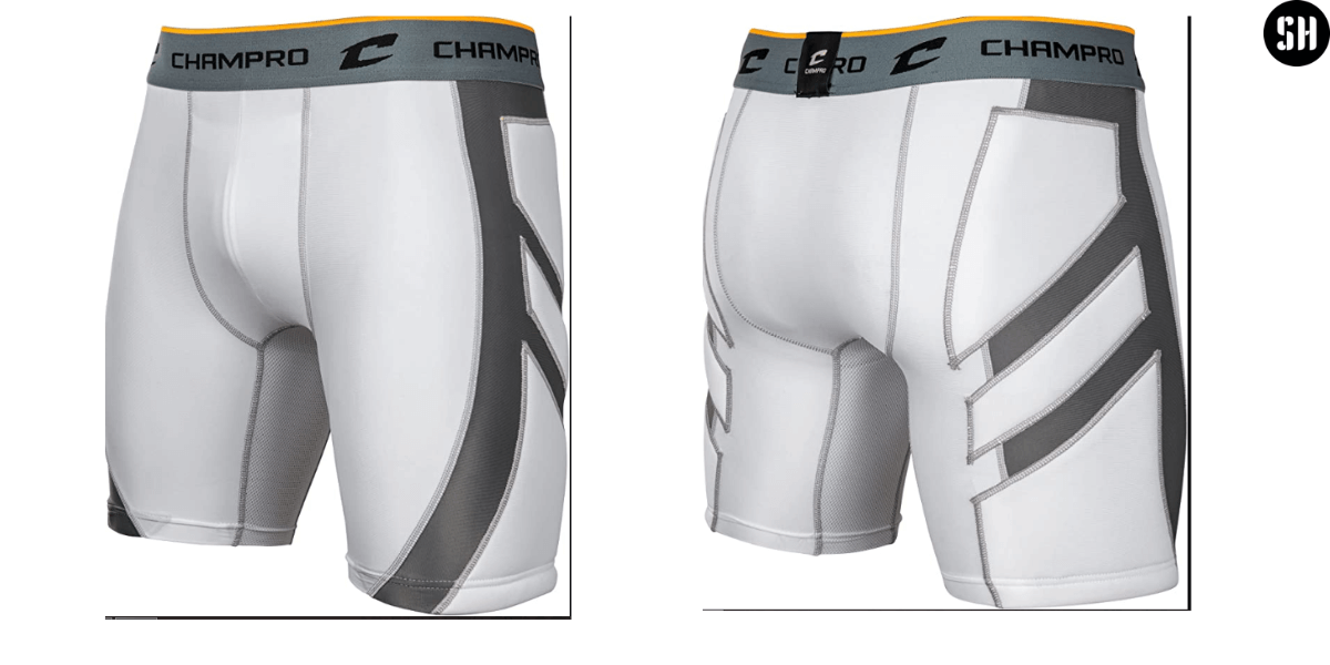 CHAMPRO Men's Wind Up Compression Sliding Shorts