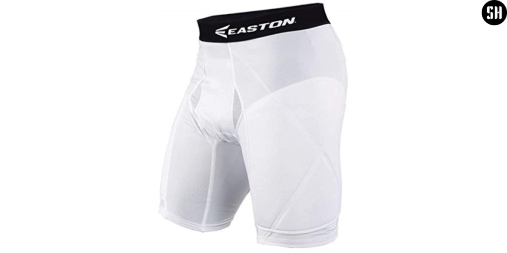 Easton | Elite Sliding Short | Foam Padded | White | Adult & Youth Sizes