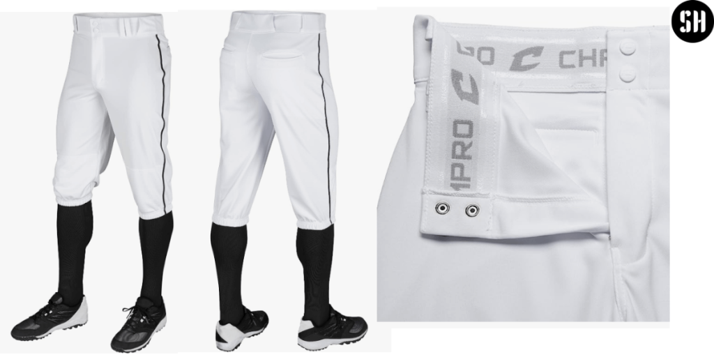 CHAMPRO Triple Crown Knicker Style Youth softball Baseball Pants 