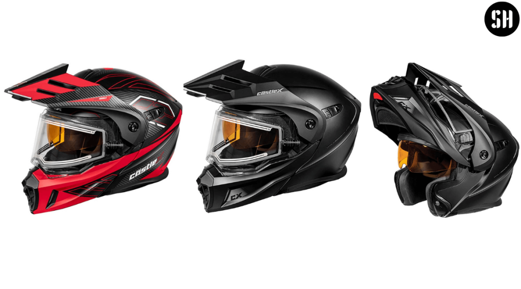 Castle X CX950 V2 Fierce Modular Electric Snowmobile Helmet