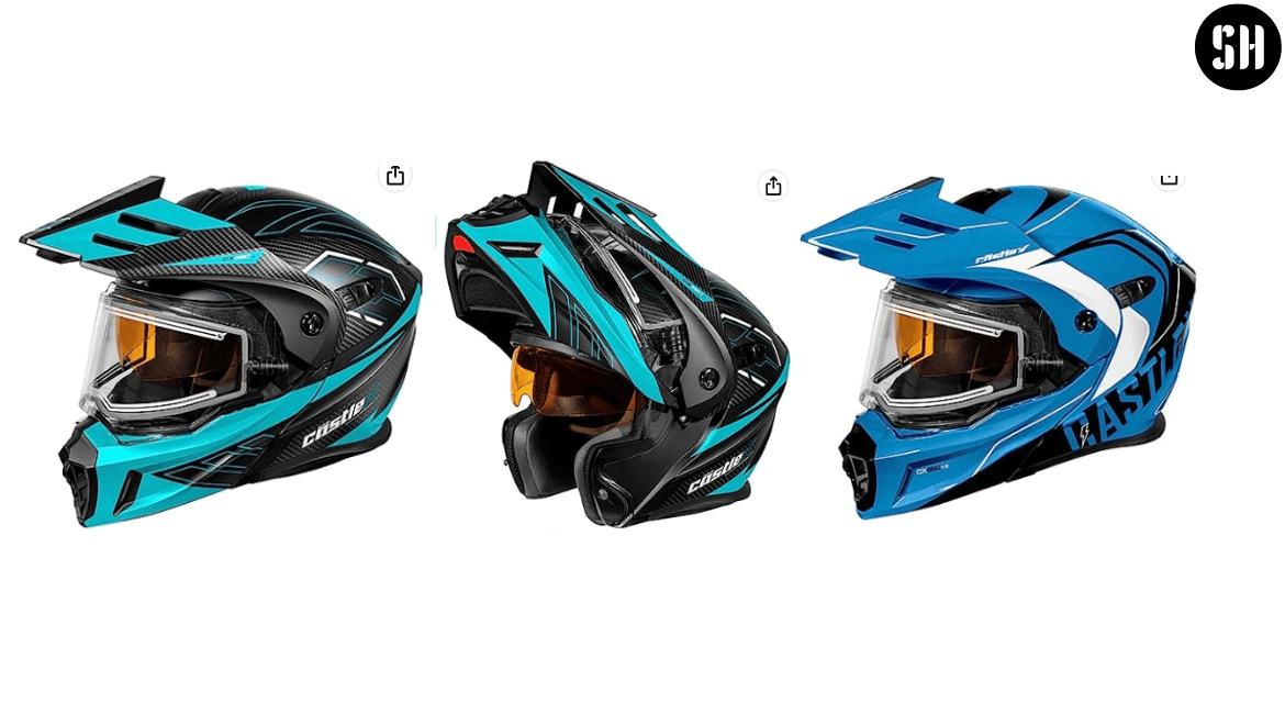 Castle X CX950 V2 Fierce Modular Electric Snowmobile Helmet