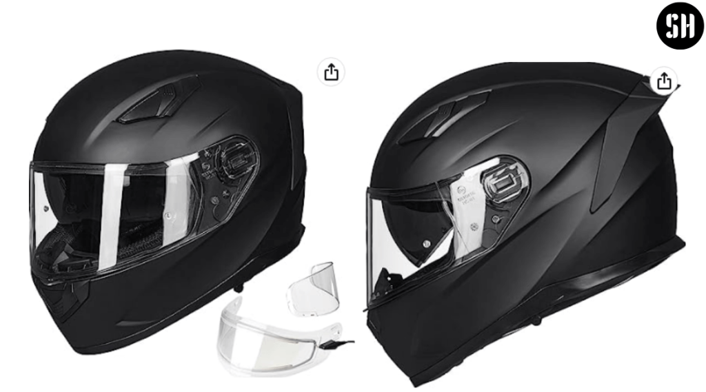 ILM Snowmobile Helmet with Heated Shield and Pinlock Insert Anti Fog for Men Women