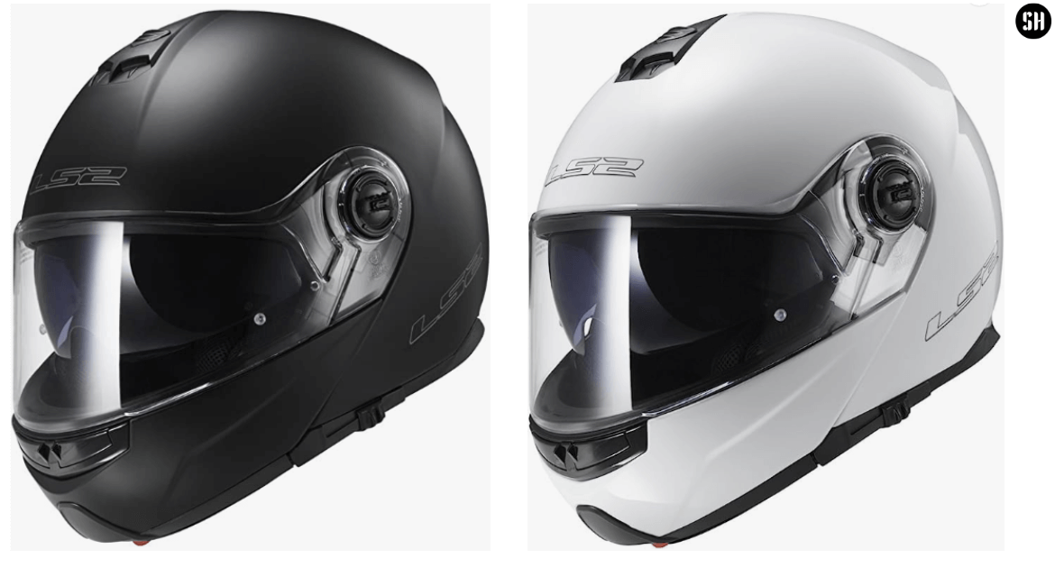 LS2 Helmets Modular Strobe snowmobile Helmet