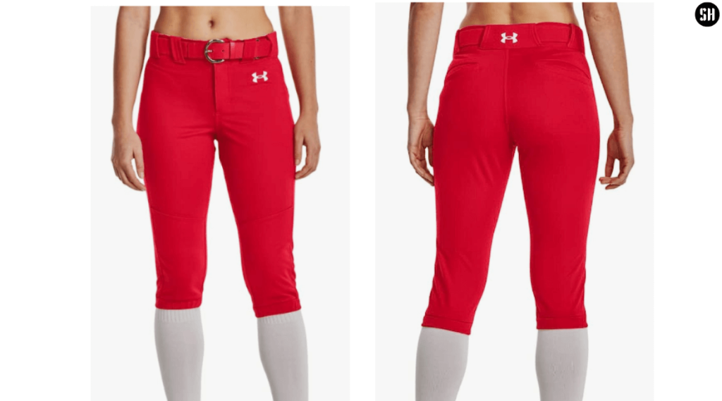 Under Armour Women's Utility red Softball Pants 22