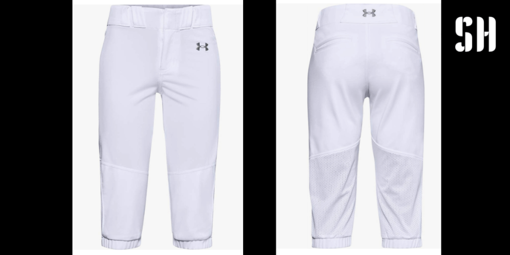 Under Armour Girls' Vanish white Softball Pants