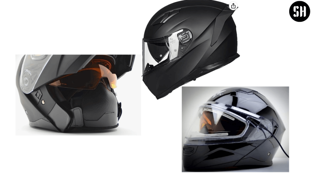 heated Snowmobile Helmet