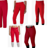 red softball pants