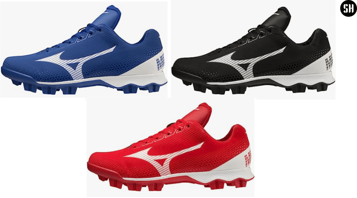 Mizuno Mens Wave Lightrevo Baseball/Softball cleats Shoe