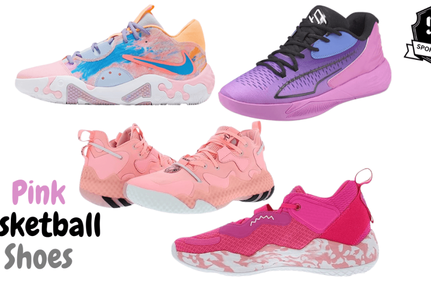 Pink Basketball Shoes