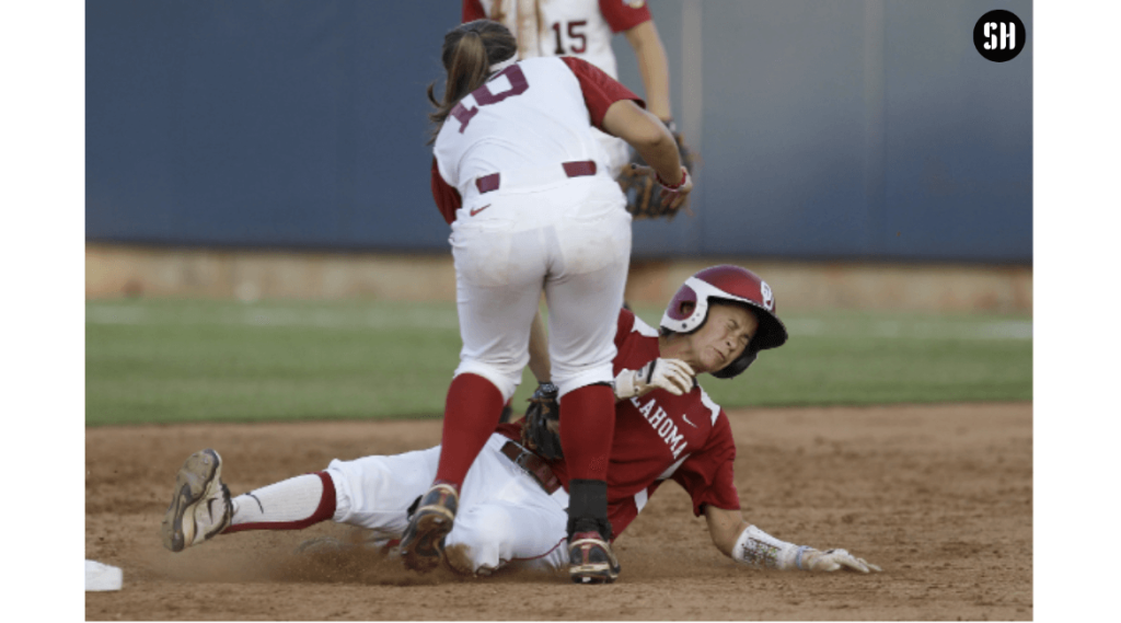 Softball field Second Basemen 